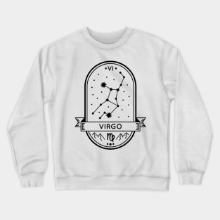 Virgo Birthday constellation Crewneck Sweatshirt